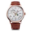 Orient RA-AK0801S30B Bambino Sun And Moon Automatic Brown Strap Watch - W2963