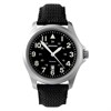 Sekonda 3347 Altitude Stainless Steel Black Strap Watch - W3115