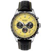 Sekonda 1395 Velocity Chronograph Black Leather Strap Watch - W31220
