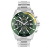 Sekonda 30115 Chronograph Green Dial Bracelet Watch - W31421