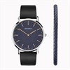 Sekonda 39027 Black Strap Watch And Bracelet Gift Set - W31462