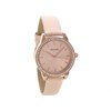 Sekonda 2452 Rose Tone Leather Strap Watch - W32152