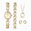 Sekonda 49020 Gold Plated Bracelet, Necklace, Earrings And Watch Gift Set - W32302