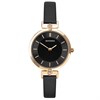 Sekonda 40297 Rose Tone Black Strap Watch - W32423
