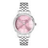 Sekonda 40802 Option A Stone Set Case Pink Dial Watch - W32496