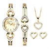 Sekonda 49103 Gift Set With Heart Necklace, Bracelet And Earrings - W32499
