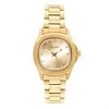 Sekonda 40726 Gold Tone Rounded Square Champagne Dial Bracelet Watch - W32509