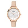 Sekonda 2137 Cream Leather Strap Watch - W3262