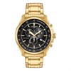 Citizen AT2372-50E Gold Tone Eco-Drive Chronograph Bracelet Watch - W38113