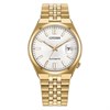 Citizen Tsuyosa NK0032-56A 60 37mm Gold Tone White Dial Bracelet Watch - W38499