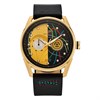 BU4026-05W Citizen Star wars C-3PO Eco-Drive Black Leather Strap Watch - W38524