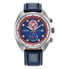 CA7046-46W Captain America Eco-Drive Blue Leather Strap Watch - W38529