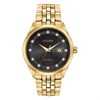 Citizen BM7252-51G Gold Tone Diamond Eco-Drive Bracelet Watch - W3924