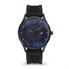 PEWJN2194440 Police Laser Blue Dial Black Silicone Strap Watch - W44152