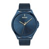 HUGO 1530136 Smash Blue IP Mesh Bracelet Watch - W45253