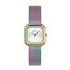HUGO 1540186 Hazel Rainbow IP Iridescent Mesh Bracelet Watch - W45464