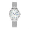 HUGO 1540187 Glossy Stainless Steel Rainbow Markers Mesh Bracelet Watch - W45476