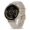 Garmin Venu 3S 010-02785-02 French Grey Silicone Strap Watch - W47301