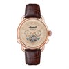 Ingersoll I00901B The New England Automatic Brown Leather Strap Watch - W4996