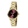 Radley RY4722A Gold Tone Cherry Red Dial Bracelet Watch - W51628