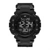 Skechers SR1037 Keats Black Fabric Strap Watch - W5549