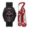 Skechers SR8501 Work Black Strap Watch And Tool Set - W5578
