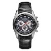 Roamer 220837 41 55 02 Rockshell Mark III Chrono Black Strap Watch - W60294
