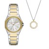 Armani Exchange AX7161SET Two Tone Watch And Pendant Set - W65456