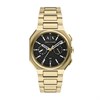 Armani Exchange AX1476 Gold Tone Chronograph Bracelet Watch - W65555
