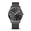 Bering 18340-222 Ultra Slim Black Milanese Mesh Bracelet Watch - W74195