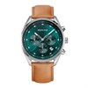 BERING 19240-508 Chronograph Brown Leather Strap Watch - W74247