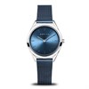 BERING 17031-307 Ultra Slim Blue Mesh Bracelet Watch - W74263