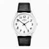 Limit 5341.01 Stainless Steel Black Leather Strap Watch - W7710