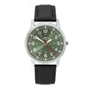 Limit 50062 Green Dial Black Strap Watch - W77255