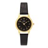 Limit 60272 Gold Tone Black Strap Watch - W77260