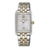 Seiko SWR093P1 Two Tone Crystal Set Bracelet Watch - W78117