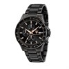 Maserati R8873640011 Sfida Chronograph Black IP Bracelet Watch - W81136