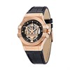 Maserati R8821108053 Potenza Automatic Black Leather Strap Watch - W81154