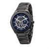 Maserati R8873642012 Stile Chronograph Gun Metal IP Bracelet Watch - W81249