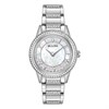Bulova 96L257 Crystal TurnStyle Stainless Steel Bracelet Watch - W83116