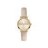 Lacoste 2001119 Moon Gold Tone Beige Leather Strap Watch - W84123