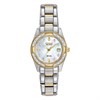 Citizen EW1824-57D Regent Two Tone Eco-Drive Diamond Set Bracelet Watch - W9198