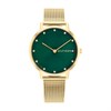 Tommy Hilfiger 1782668 Gold Plated Mesh Bracelet Watch - W95357