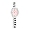 Tommy Hilfiger 1782876 Demi Oval Stainless Steel Blush Dial Chain Bracelet Watch - W95456