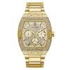 GUESS GW0094G2 Phoenix  Multi Dial Stone Set Gold Plated Bracelet - W96220