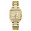GUESS GW0472L2 Deco Gold Plated Stone Set Bracelet Watch - W96261