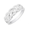 9ct White Gold Celtic Band Ring - X50078