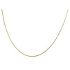9ct Gold Round Snake Chain - 16in - X50156