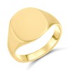 9ct Gold Signet Ring - Size F Only - Z12115