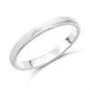 Platinum 2mm Court Wedding Band - Size k - Z15593